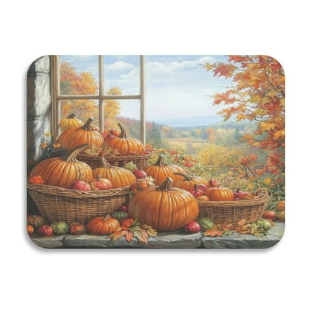 

Dish Drying Mat Diatomite Kitchen Mats Counter Absorbent Dish Pad Drainer Rack Pumpkins and Baskets