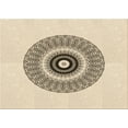 thumbnail image 1 of Ahgly Company Machine Washable Indoor Rectangle Transitional Moccasin Beige Area Rugs, 2' x 4', 1 of 7