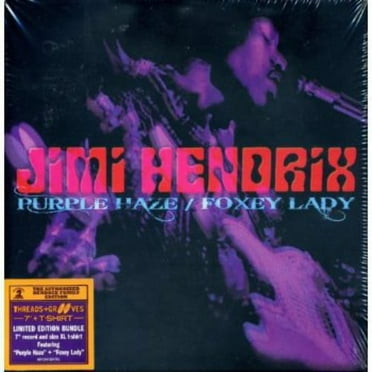 Jimi Hendrix - Purple Haze / Foxey Lady [With T-Shirt] - Music & Performance - Vinyl [7-Inch]