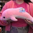 thumbnail image 5 of Delfín de Peluche PELUCHERIA 50 cm Mediano Rosa, 5 of 5
