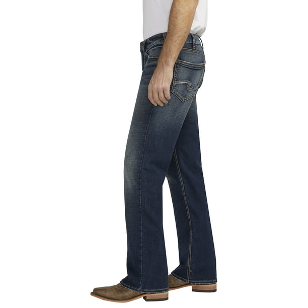 Silver Jeans Co. Men's Zac Relaxed Fit Straight Leg Jeans Silver Jeans Co. Men's Zac Relaxed Fit Straight Leg Jeans