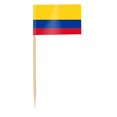 thumbnail image 2 of Country Flag Toothpicks | Cake And Burger Decorative Sticks | Flags For Themed Meals, 2 of 5