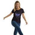 thumbnail image 5 of Hanes Women's Short-Sleeve V-Neck Graphic T-Shirt, 5 of 5