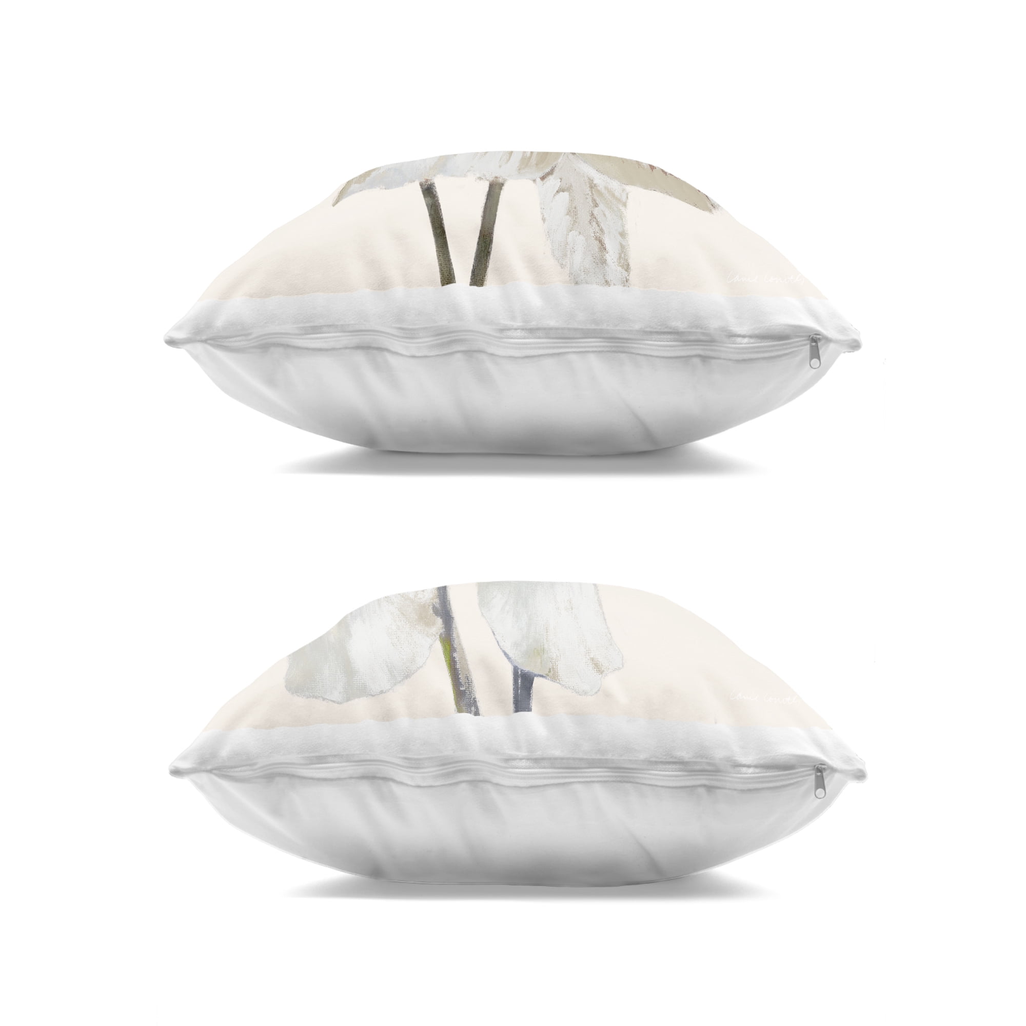 Stupell Industries Neutral Irises & Lilies 2 Piece Decorative Printed Throw Pillow Set, design by Lanie Loreth