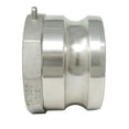 thumbnail image 6 of Gloxco Type A Cam and Groove Fitting,Stainless Steel 316, 3" Male Camlock x 3" Female NPT (CAM-30-A-SS), 6 of 7
