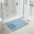 thumbnail image 1 of Kadlawus Bathroom Mat for Shower, PVC Non Slip Floor Mat, Eco Friendly Massage Foot Mat for Bathroom or Toilet, Textured Rug for Wet Floors, Easy Clean Waterproof Mat for Shower Room Floor, 1 of 6