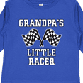 thumbnail image 4 of Inktastic Grandpa Little Racer Car Racing Boys Long Sleeve Toddler T-Shirt, 4 of 5