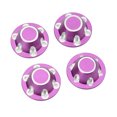 thumbnail image 4 of Wheel Hubcaps, Exquisite Workmanship Stable Performance Wheel Hub Cover Beautiful Appearance  For 1/6 RC Car Purple, 4 of 8