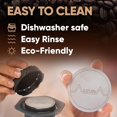 thumbnail image 2 of The Ultra: Reusable Metal Filter for AeroPress Coffee Maker. Also Fits AeroPress Go Coffee Press. No More Paper Filters, 2 of 5