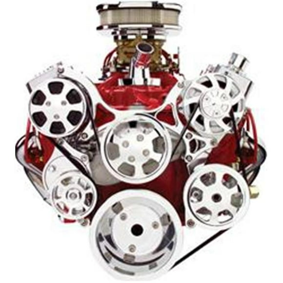 Billet Specialties 13220 Serp Tru Track System Chevy