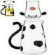 thumbnail image 3 of ColoMX Bote de jarra de agua de vaca con taza con taza creativa de agua de vidrio con forma de vaca con taza de vidrio, 3 of 7