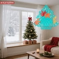 thumbnail image 3 of Metal Hanging Christmas Tree Wind Spinner - Vibrant Autumn Leaves Design with Snowflake Pattern for Festive Yard & Garden Decor, 3 of 7