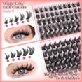thumbnail image 3 of Eyelash Cluster Calphdiar Wispy Natural Look 230 unidades 10-18 mm, 3 of 7