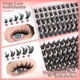 thumbnail image 3 of Eyelash Cluster Calphdiar Wispy Natural Look 230 unidades 10-18 mm, 3 of 7