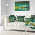 thumbnail image 3 of Designart Singapore View from Marina Bay - Skyline Photo Throw Pillow - 12x20, 3 of 5