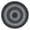 Black & White, variant on Super Area Rugs Bradford Indoor Outdoor Reversible Braided Rug 2' x 3' Oval - Gray & Red