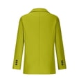 thumbnail image 5 of Womens Casual Blazer Jackets Long Sleeve Open Front Business Work Suit Jacket Solid Button Office Dressy Outerwear Coat, 5 of 5