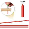 thumbnail image 4 of 12 Pcs Recharges de Crayons 2,8 mm Outil 12 Crayons de Marquage de Charpentier Remplacements de Stylos à Trous Profonds Outil de Positionnement d'Architecte de Menuiserie Rouge, 4 of 7