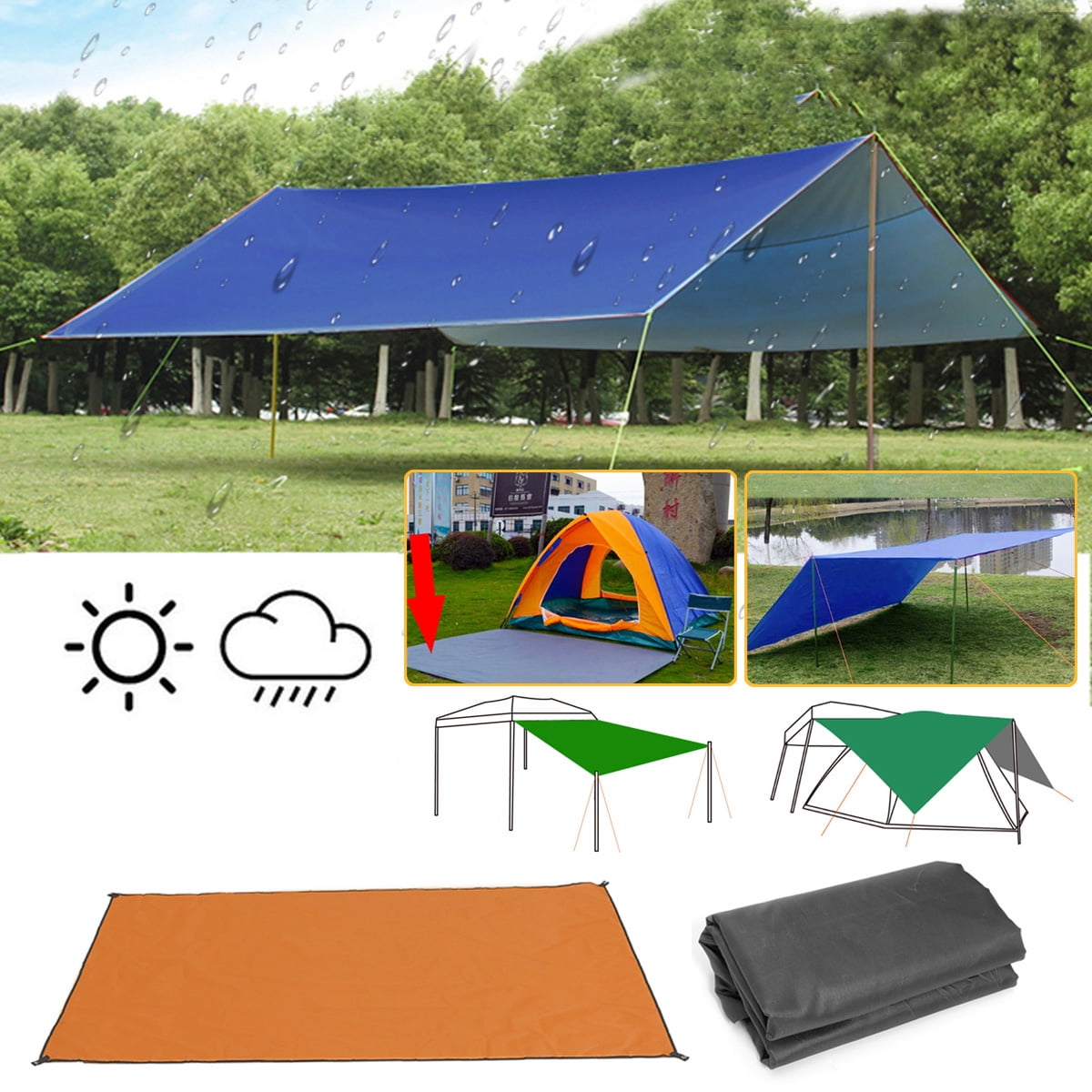outdoor tent cover