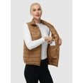 thumbnail image 4 of TRYSIL Women's Puffer Vest Warm Down Sleeveless Zip Up Lightweight Packable Quilted Jacket Winter Outerwear Coat,Size(S-2XL), 4 of 9