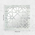 thumbnail image 6 of EUWBSSR 2Pcs Square Wall Mirror Decor ,Vintage Rustic Square Mirror ,Wall-Mounted Mirrors , 30x30cm Wood Wall Mirrors Set for Living Room Bathroom Bedroom, 6 of 9