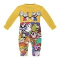 thumbnail image 5 of The Cuphead Show Baby Onesie Romper Footless Infant Long Sleeve Jumpsuit for Boys Girls, 5 of 8