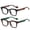 Color 3, variant on Round Small Frame Reading Glasses for Women Readers for Men Blue Light Blocking Retro,Color 1, 1.00