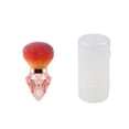 thumbnail image 2 of Tarmeek Single Diamond Nail Art Dust Brush Large Mushroom Head Powder Brush Makeup Tool Portable Cosmetic Brush Red Professional Grade Salon Quality Easy to Use Durable for Nail Care and Manicure, 2 of 5
