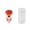 Red, variant on Makeup Brush Diamond Nail Art Brush Large Head Loose Powder Brush Portable Beauty Tool for Nail Cleaning and Powder Application, Soft Bristles, Blue