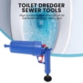 thumbnail image 1 of Air Power Drain High Pressure Powerful Manual sink Plunger Opener cleaner pump for Bath Toilets Bath, 1 of 5