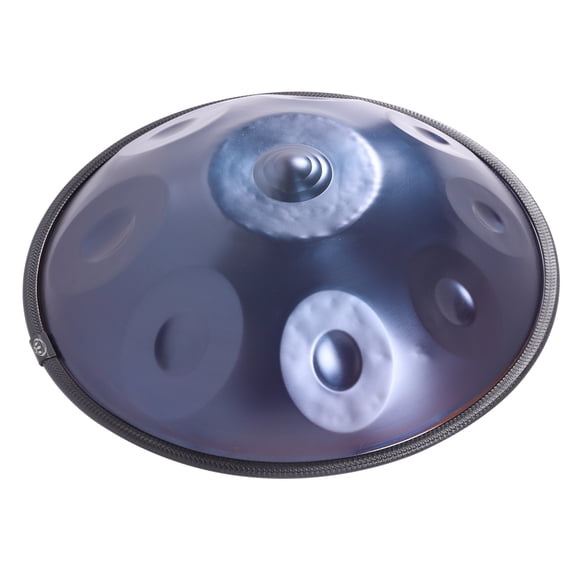 9-Tone Blue Handpan Drum: Easy for Beginners, Unique Tone - Ideal for Home Creation, Outdoor Performance, Music Enthusiasts
