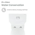 thumbnail image 6 of Classe One-Piece Toilet Dual-Flush 1.1/1.6 gpf, 6 of 13