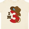 thumbnail image 4 of Inktastic Cowboy 3rd Birthday I'm Three Girls Toddler T-Shirt, 4 of 5