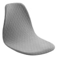 thumbnail image 2 of 2 Fundas Elásticas Para Sillas De Banquete Sin Brazos, Color Gris Claro, 2 of 10