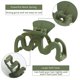 thumbnail image 2 of 3.5 Inch Hair Claw Clips, 6 Pack Non-slip Hair Clips, Hair Claw Clips For Women Girls, Medium Hair Claws Wave Hair Styling Accessories, Matte Jumbo Cl, 2 of 4