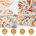 thumbnail image 4 of Fall Throw Blanket for Couch, Soft Cozy Autumn Leaves Blankets, Thanksgiving Blanket for Sofa Chair Home Decor Gift for Women Men 50"X60", 4 of 6