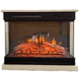 thumbnail image 1 of Pinnacle Appliances Fireplace Insert PFL 24 Electric Fireplace With Simulated Logs; 120 Volt AC Plug-In Recessed Mount; 5000 BTU Heating Capacity/400 Square Foot Heating Area, 1 of 2