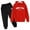 Z1 Pink, variant on REDARER Kids Printed Hoodie Set, Letter Pullover and Long Sleeve Top, Casual Outfit for Boys Girls Autumn Winter,9-10 Years
