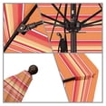 thumbnail image 2 of California Umbrella ALTO118117-56000-DWV 11 Pi. Rond Aluminium & Fibre de Verre - Sunbrella Dolce Mango, 2 of 4