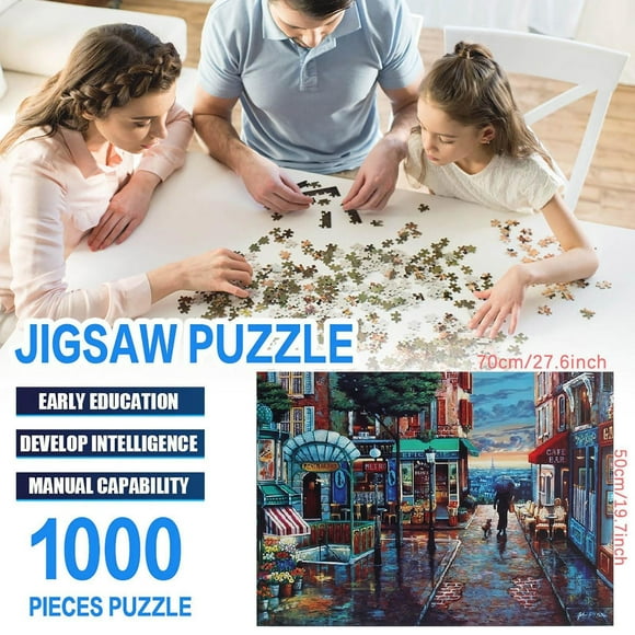 1000 Pcs Adult And Children's Intellectual Development Puzzle Toy Holiday Gift