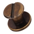 thumbnail image 4 of Kit de Rivets en Cuir, 200 Ensembles de Reliures de Livres Vis de Reliure de Livres Tête Ronde Rivets en Cuivre Attaches Design Épuré, 4 of 12