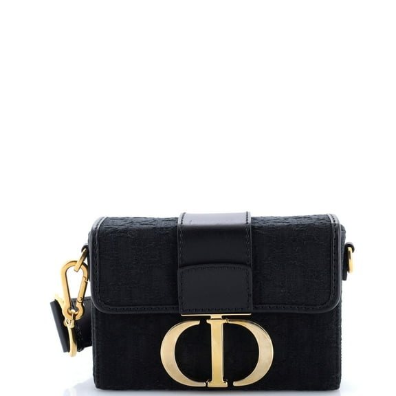 Pre-Owned 30 Montaigne Box Bag Oblique Jacquard By Rebag