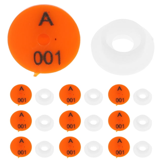unbranded 100Ud Identificación Duradera Para Orejas De Pequeños Con Ergonómico