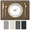 Brown, variant on Homieway Faux Leather Placemats Set of 6, 18 x 12 Inch Heat Resistant & Waterproof Table Placemats, Easy to Clean Rectangle Place Mats for Dining Table, Beige