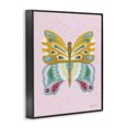 thumbnail image 3 of Stupell Industries Eclectic Glitzy Butterfly on Pink Black Framed Giclee Art, 11 x 14, by Kelley Talent, 3 of 8