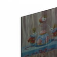 thumbnail image 2 of Luxe Metal Art 'Three Mice And A Pastry' by Valery Vecu Quitard, Metal Wall Art, 12"x16", 2 of 9