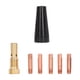 thumbnail image 3 of Kit de soldadura sin gas Jadeshay con pistola MIG 7 piezas, 3 of 8