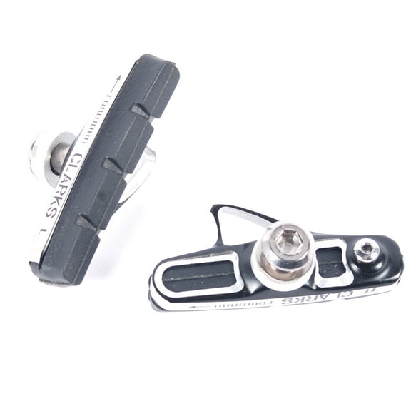 Clarks Road Bike Brake Pads Ultra LightWeight CNC Machined Carrier