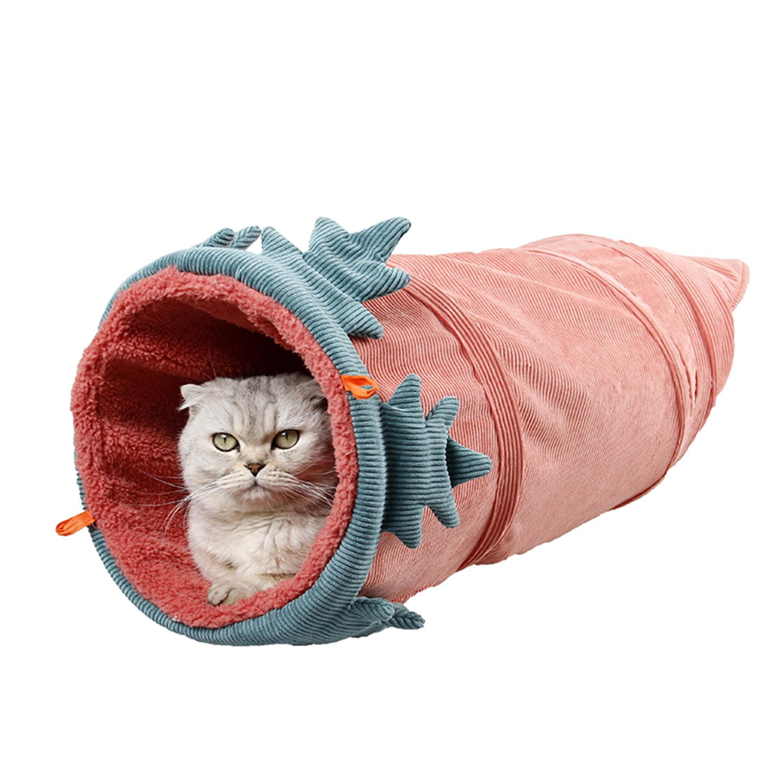 EHJRE 2 Pcs Hamster Tunnel Toys Tube Tent Guinea Pig Mice Rat