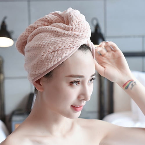 Towel on sale shower cap